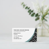 Hund Kennel Daycare Visitenkarte (Stehend Vorderseite)