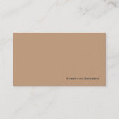 Hund Kennel German Shepherd Business Card Visitenkarte (Rückseite)