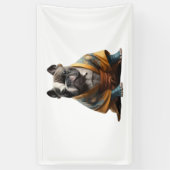 Hund kennt Karate Banner (Vertikal)