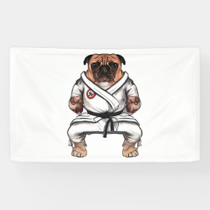 Hund kennt Karate Banner