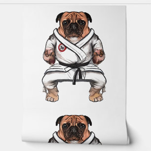 Hund kennt Karate Tapete