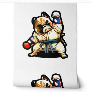 Hund kennt Karate Tapete