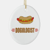 Hund Keramikornament (Rechts)