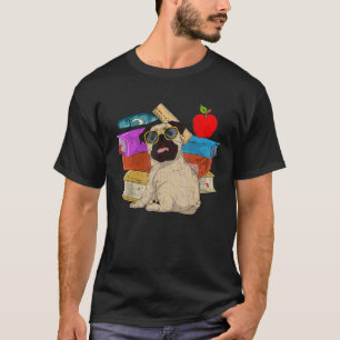 Hund Kinder Schule Schüler Hundebesitzer Sonnenbri T-Shirt