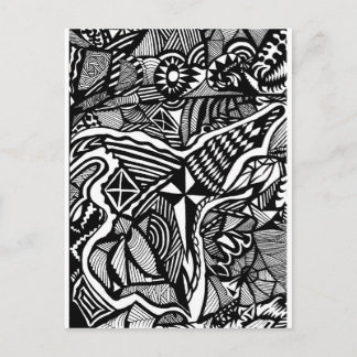 Hund können Sie es sehen Postkarte