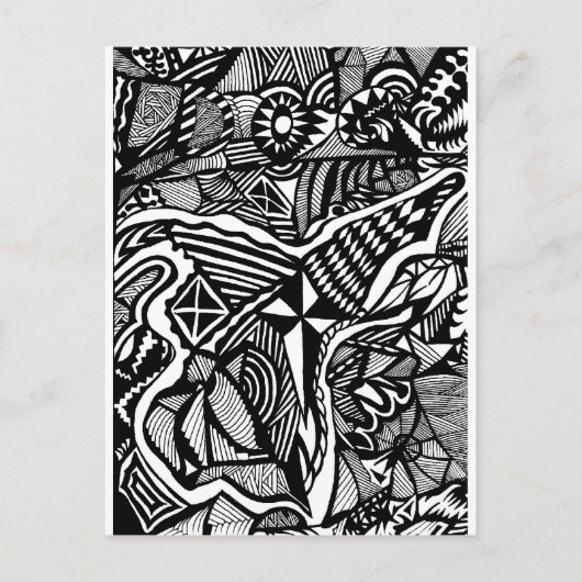 Hund können Sie es sehen Postkarte (Vorderseite)