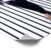 Hund Kopf Poster (Ecke)