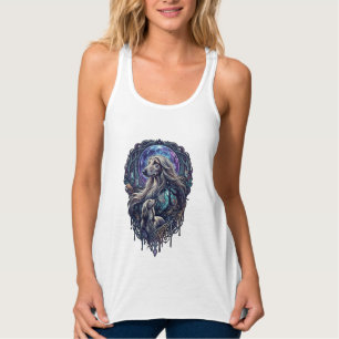 Hund Kristallmond Verzauberter Wald_1 Tank Top