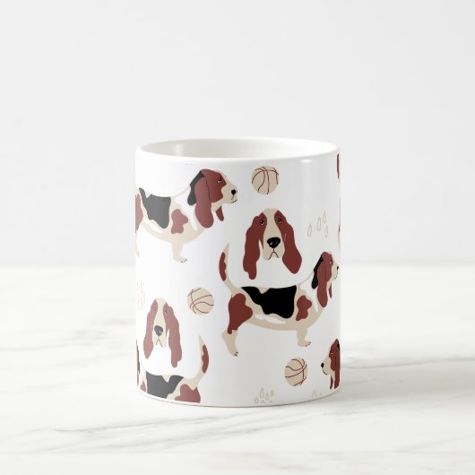 Hund Kunst Tasse • Helle Pop-Art-Optik (Mittel)