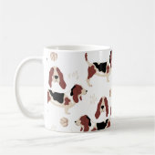 Hund Kunst Tasse • Helle Pop-Art-Optik (Links)