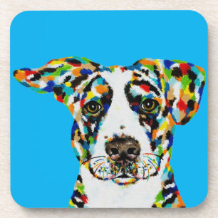 HUND KUNST UNTERSETZER