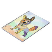 Hund Kunterbunt Notizblock (Linke Seite)