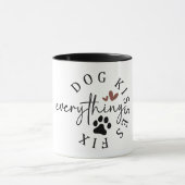 Hund Küssen Machen Alles Besser Tasse (Zentrum)