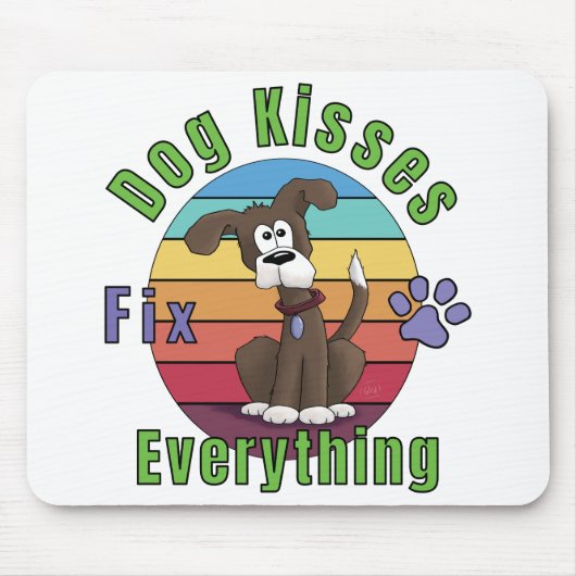 Hund küßt reparieren alles mousepad (Vorne)