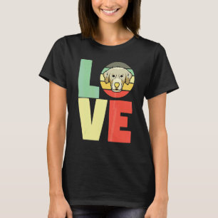 Hund Lab Retriever Liebe Golden Dog  Labrador 3 T-Shirt