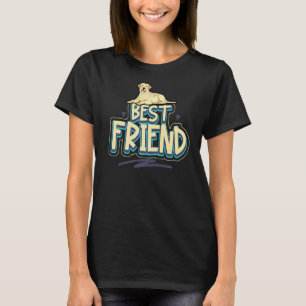 Hund Lab Retriever Liebe Golden Dog Labrador T-Shirt