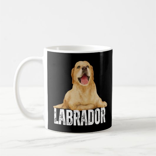 Hund Labrador Retriever für Frauen Labrador Hund M Kaffeetasse (Links)