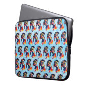 Hund Laptopschutzhülle (Vorderseite Links)