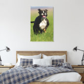 Hund läuft 2 leinwanddruck (Insitu (Schlafzimmer))
