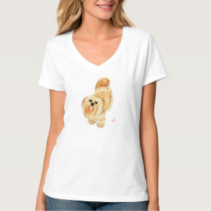 Hund Lhasas Apso T-Shirt