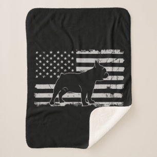 Hund Lover   American Flag French Bulldog Patrioti Sherpadecke