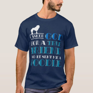 Hund Lover Besitzer Geschenk Hund Breed Poodle T-Shirt