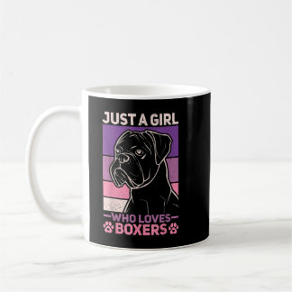 Hund Lover Besitzer Tier Vintag nur ein Mädchen, d Kaffeetasse