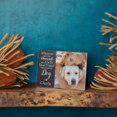 Hund Lover Best Friend Personalisiert Pet Foto Fotoplatte (Seite)