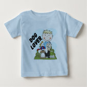 Hund Lover Blond Boy T Shirts und Geschenke (Vorderseite)