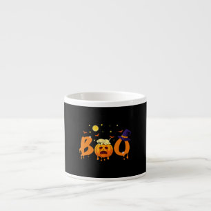 Hund Lover  Boo Halloween Labrador schläft auf Pum Espressotasse