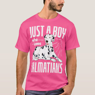 Hund Lover Boys Hundebesitzer Tierischer Dalmatine T-Shirt