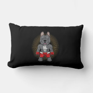 Hund Lover Brave French Bulldog Fighter Lendenkissen
