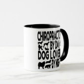 Hund Lover Chiropraktiker Tasse (VorderseiteRechts)