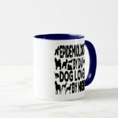 Hund Lover Epidemiologe Tasse (VorderseiteRechts)