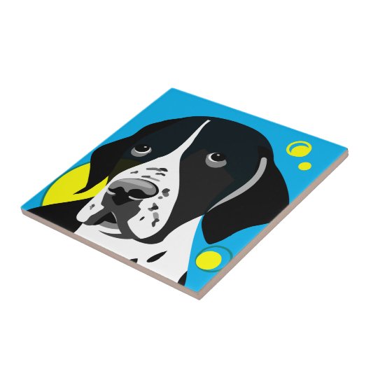 Hund Lover Fliese (Seite)