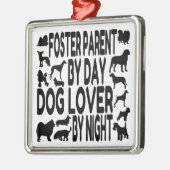 Hund Lover Foster Parent Ornament Aus Metall (Links)
