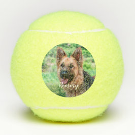 Hund Lover - Foto Hund Vater Hund Foto Tennisbälle