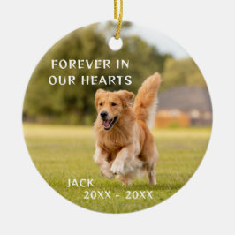 Hund Lover Foto Pet Memory Ornament