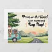 Hund Lover Golden Retriever Dog Daddy Postkarte (Vorne/Hinten)