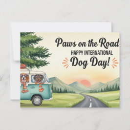 Hund Lover Golden Retriever Dog Daddy Postkarte