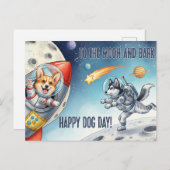 Hund Lover Golden Retriever Postkarte (Vorne/Hinten)