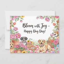 Hund Lover Golden Retriever Postkarte