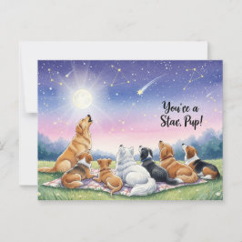 Hund Lover Golden Retriever Postkarte