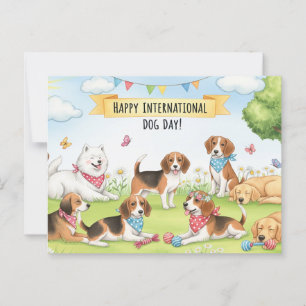 Hund Lover Golden Retriever Vater Dog Daddy Postkarte