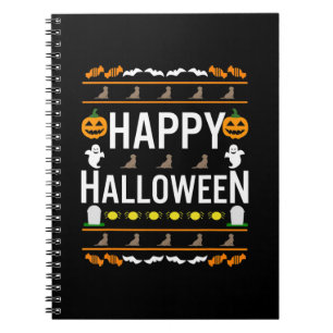 Hund Lover Happy Halloween Chocolate Labrador Notizblock