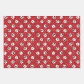 Hund Lover "Happy Woof Year" Geschenkpapier Set (Vorderseite 2)