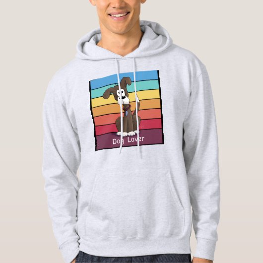 Hund Lover Hoodie (Vorderseite)