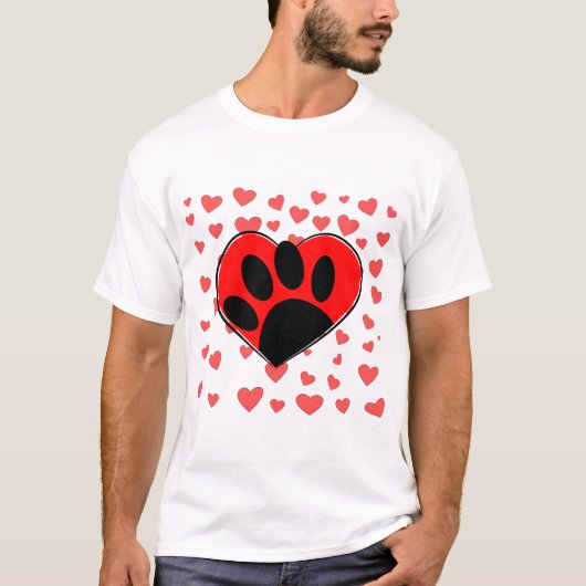 Hund Lover hört überall T-Shirt (Vorderseite)