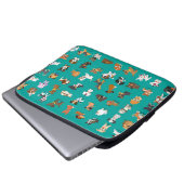 Hund Lover Hunde Breed World Laptopschutzhülle (Vorne Knopf)
