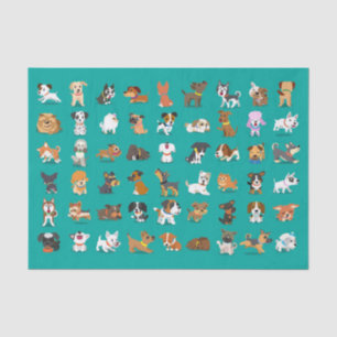 Hund Lover Hunde Breed World Seidenpapier